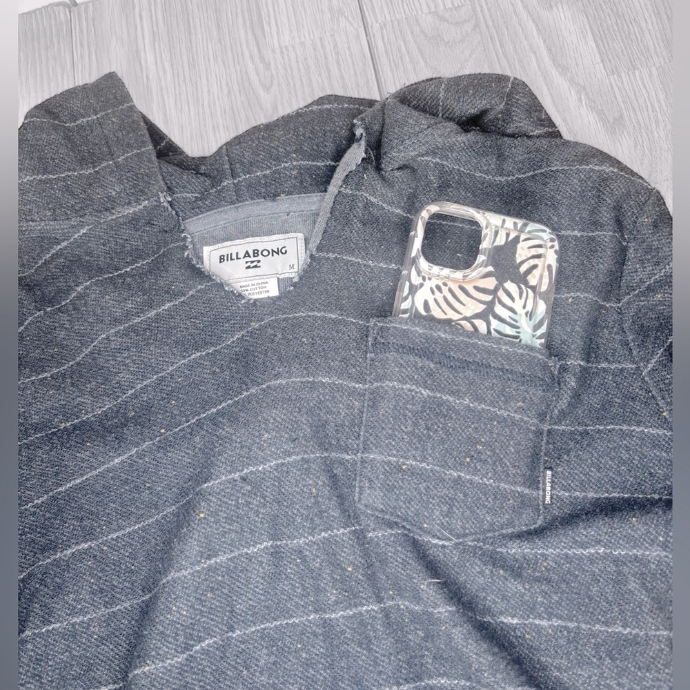BILLABONG Men’s Striped Pullover Hoodie - Picture 5 of 10